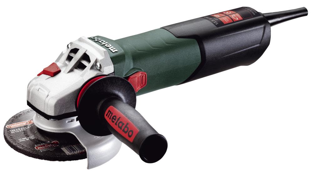 Metabo WEV15-125Quick 5 In. Variable Speed Angle Grinder - Flockneti