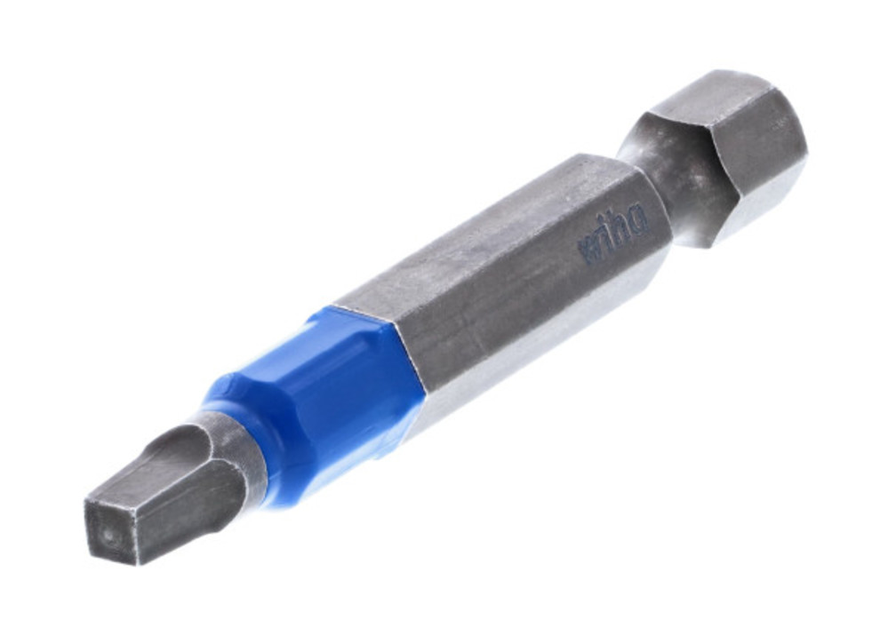 Wiha TerminatorBlue Impact Bit 2″ Square #2 15pk - Flockneti