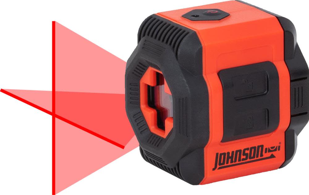 Johnson Level Self-Leveling Cross-Line Laser - Flockneti