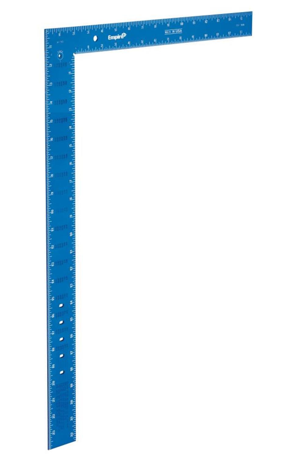 Empire Level 16 in. x 24 in. True Blue Laser Etched Framing Square - Flockneti
