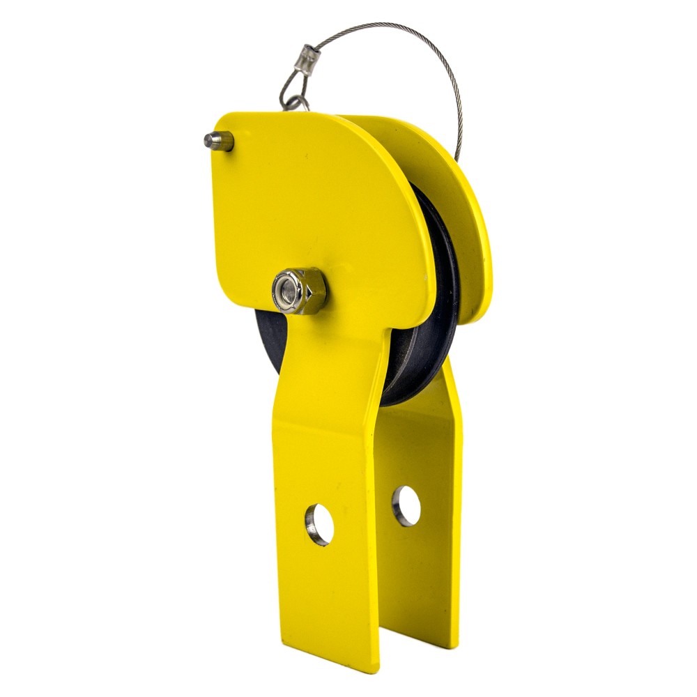 Guardian Fall Protection Powder Coated Steel Tri-Pod Pulley - Flockneti