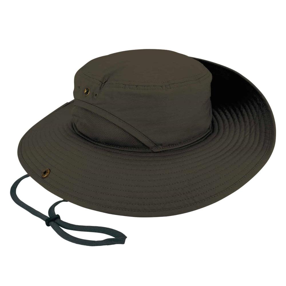 Ergodyne Chill Its 8936 Lightweight Ranger Hat with Mesh Paneling Olive S/M - Flockneti
