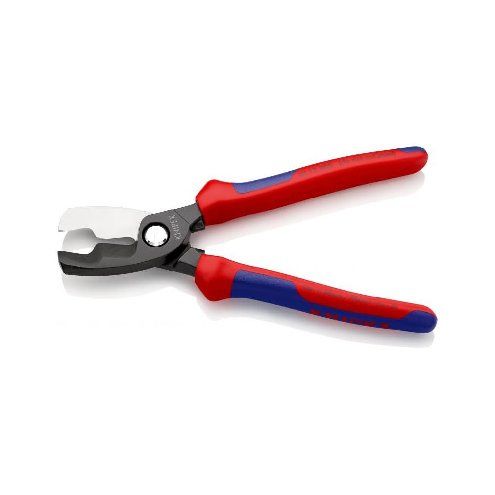 Knipex Cable Shears with Twin Cutting Edge 200 mm - Flockneti