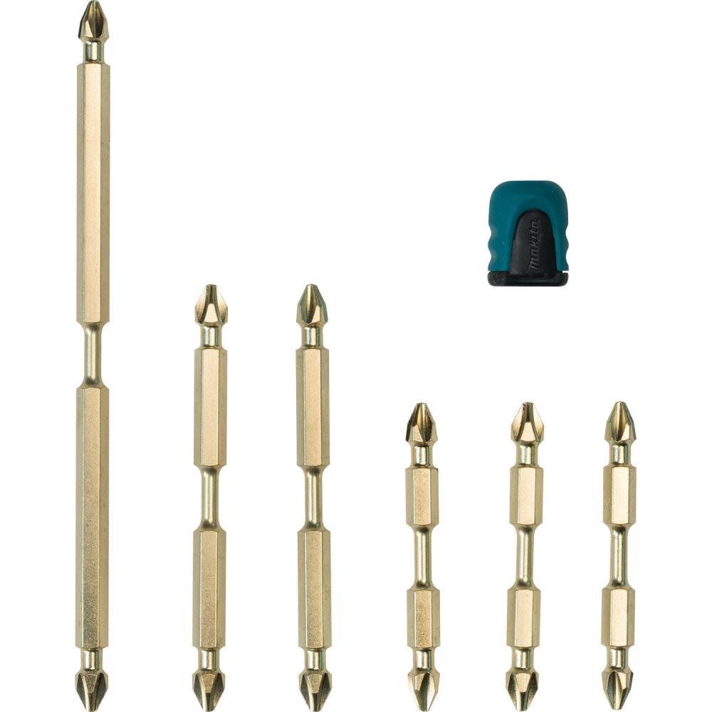 Impact GOLD 7 pc. Double-Ended Power Bits with Mag Boost - Flockneti