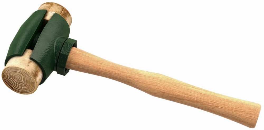 Garlands Inc 2 In. Face Diameter x 5-3/8 In. Head Length Split-Head Hammer - Flockneti