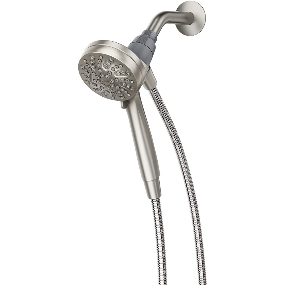 Moen Engage Spot Resist Nickel Eco Performance Handheld Shower - Flockneti