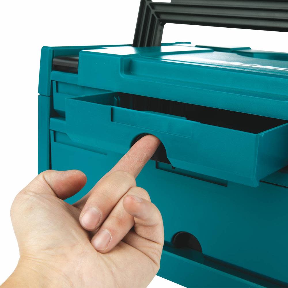 Makita MAKPAC 4 Drawer Interlocking Case 8 1/2″ x 15 1/2″ x 11 5/8″ - Flockneti