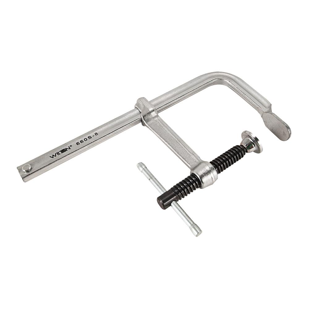 Wilton 8 in. Light Duty F-Clamp - Flockneti