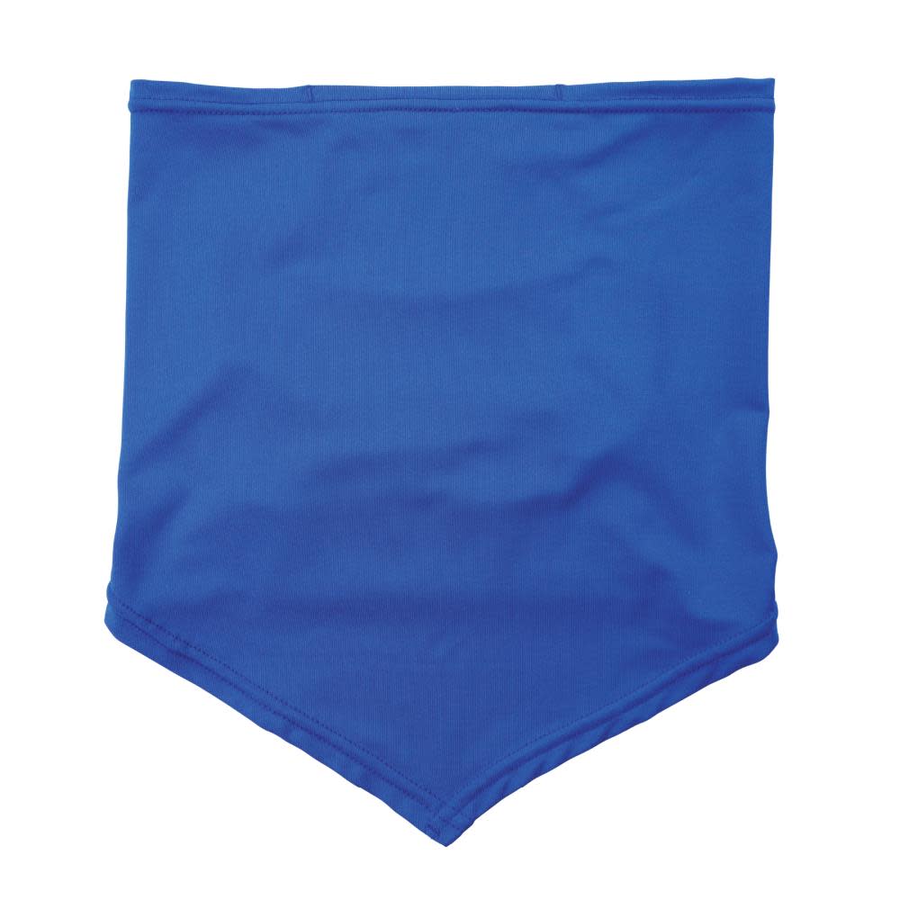 Ergodyne Chill Its 6483 Cooling Neck Gaiter Bandana with Pocket Blue - Flockneti