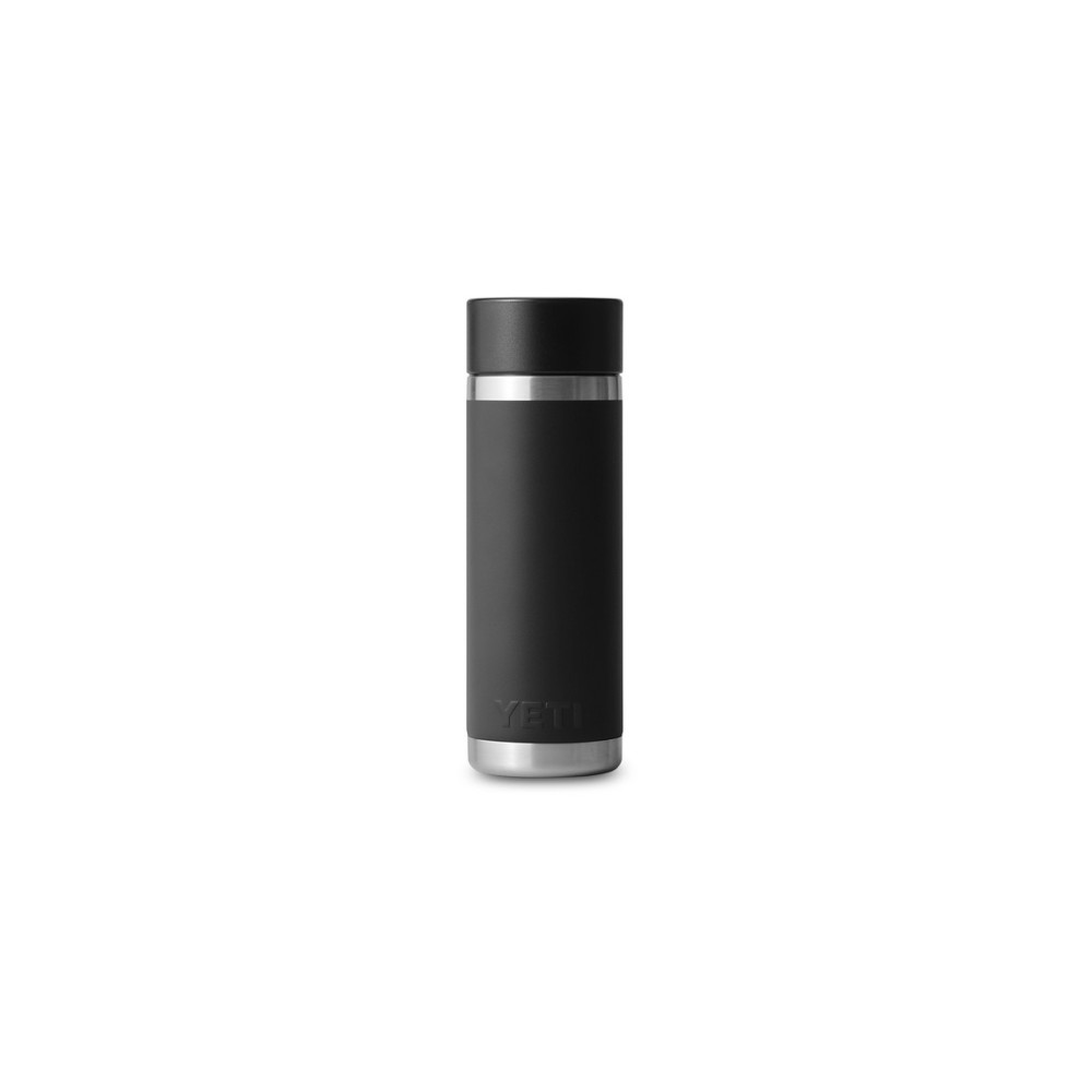Yeti Rambler 18oz Bottle with HotShot Cap Black - Flockneti