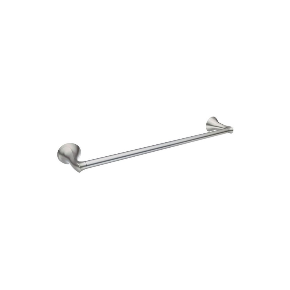 Moen Darcy Brushed Nickel 24″ Towel Bar with Press & Mark Stamp - Flockneti