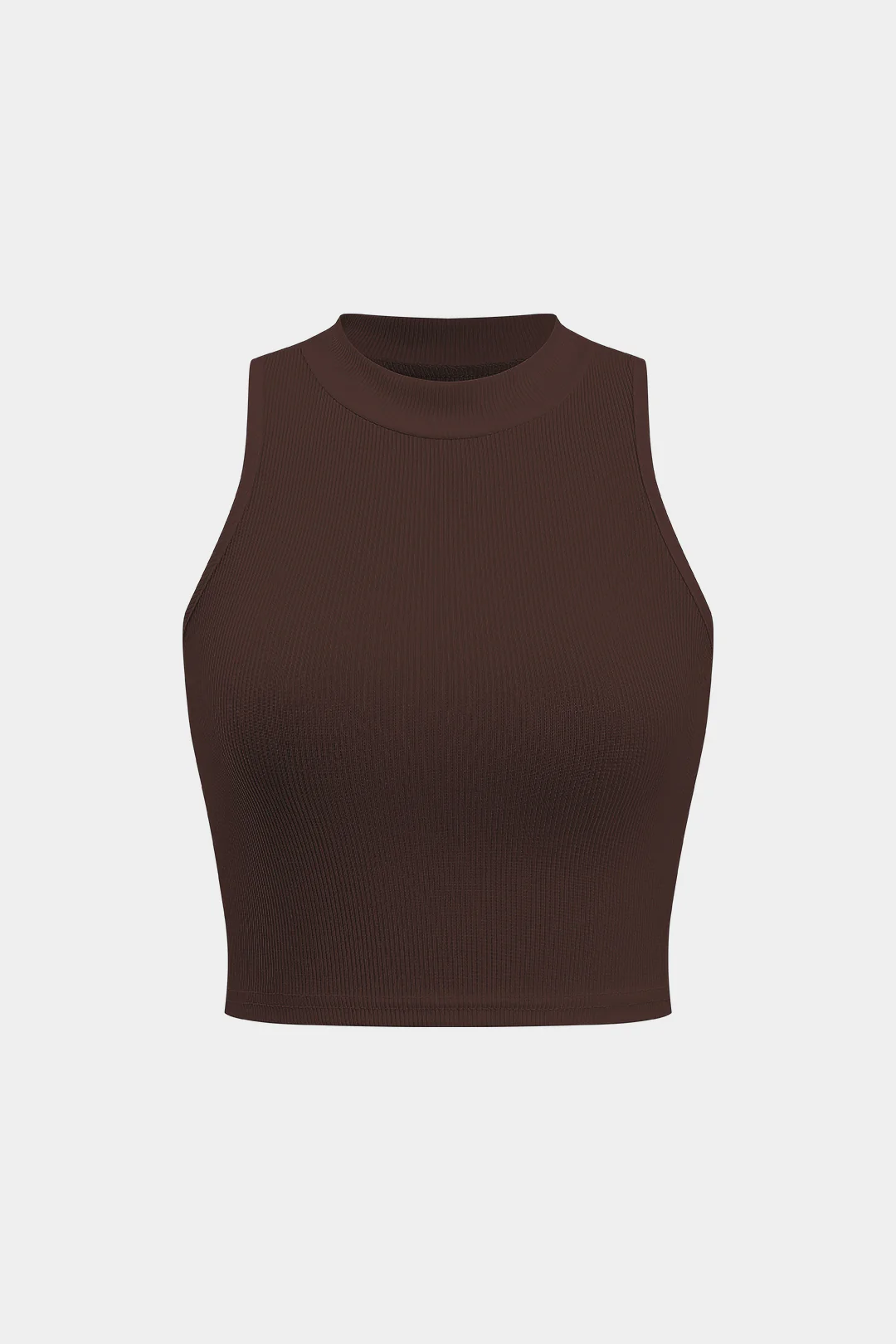 Basic Textured Sleeveless Tank Top - Flockneti