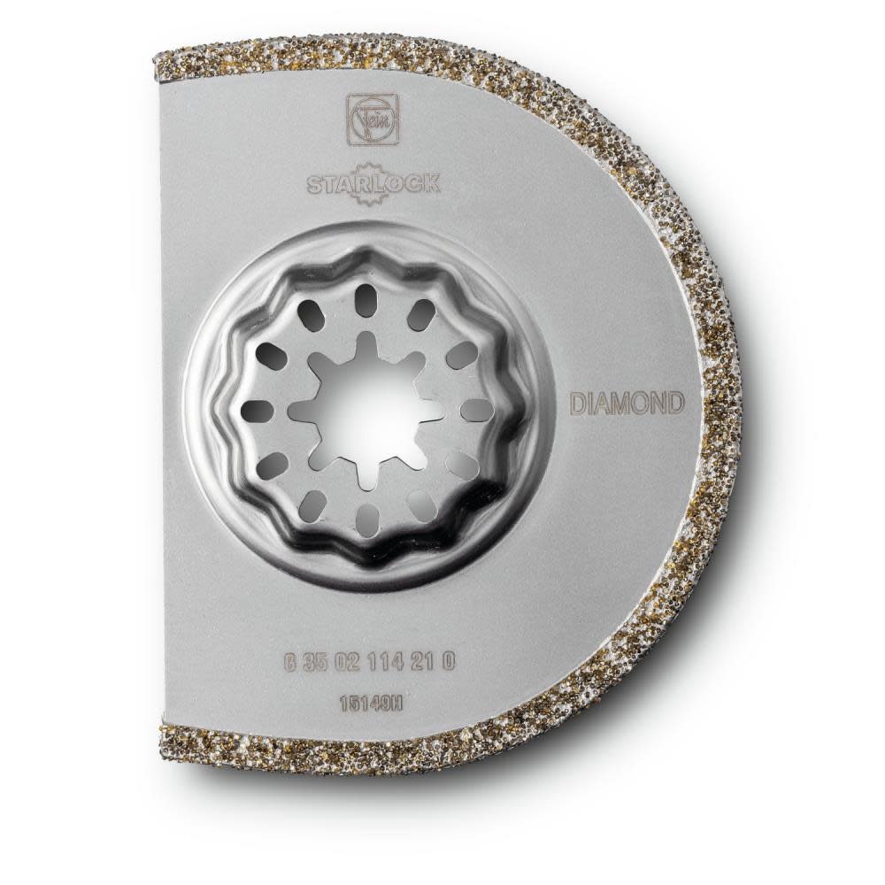 Fein StarLock 114 Diamond Saw Blade for the Removal of Marble Epoxy Resin and Cement Grout - Flockneti