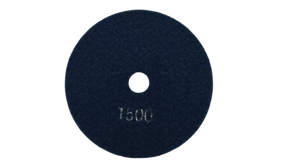 National Flooring Equipment 5 In. Polishing Pad – Resin Bond – 1500 Grit - Flockneti