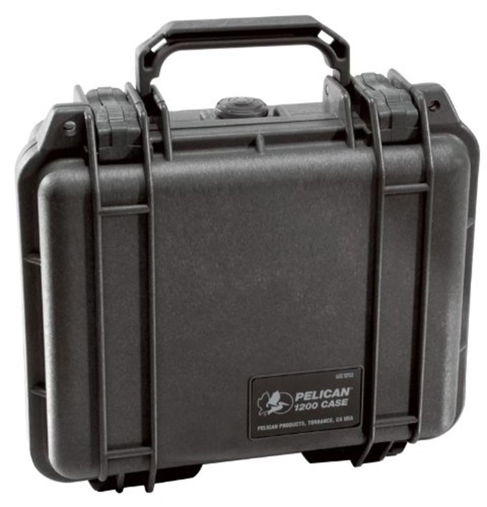 Pelican 1120 Black Hard Case 7.25In x 4.75In x 3.06In ID - Flockneti