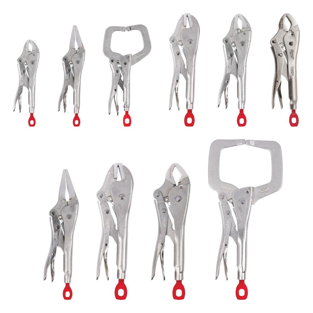 Milwaukee 10Pc TORQUE LOCK Locking Pliers Kit - Flockneti
