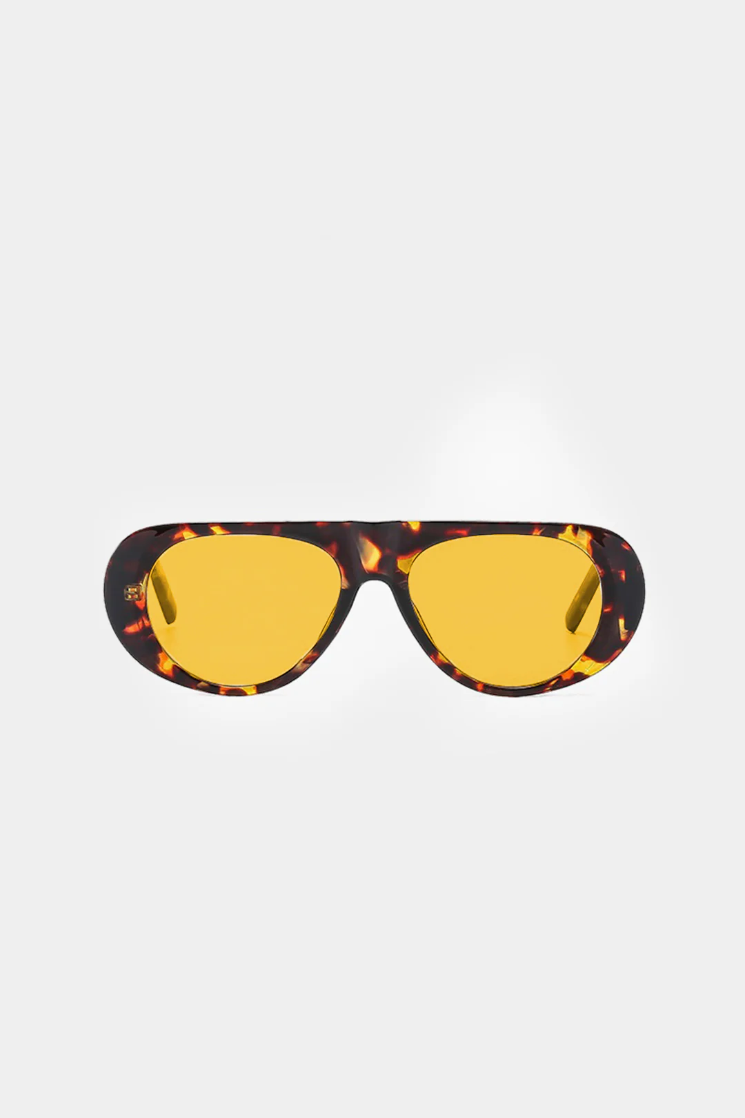 Oval Frame Sunglasses - Flockneti