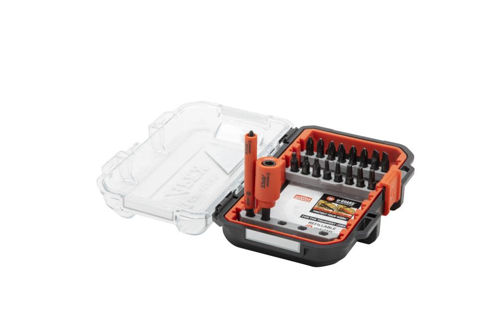 Crescent APEX u-GUARD Bit Set 18pc - Flockneti