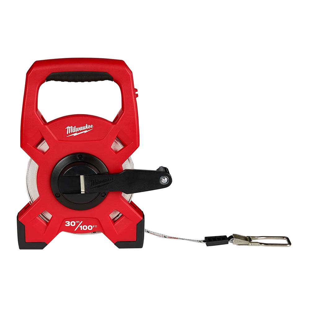 Milwaukee 30m/100′ Fiberglass Open Reel Long Tape - Flockneti