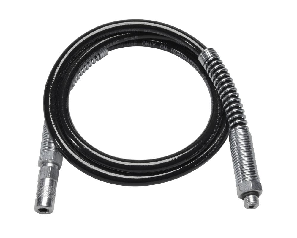 Milwaukee 48 in. Grease Gun Replacement Hose with HP Coupler - Flockneti