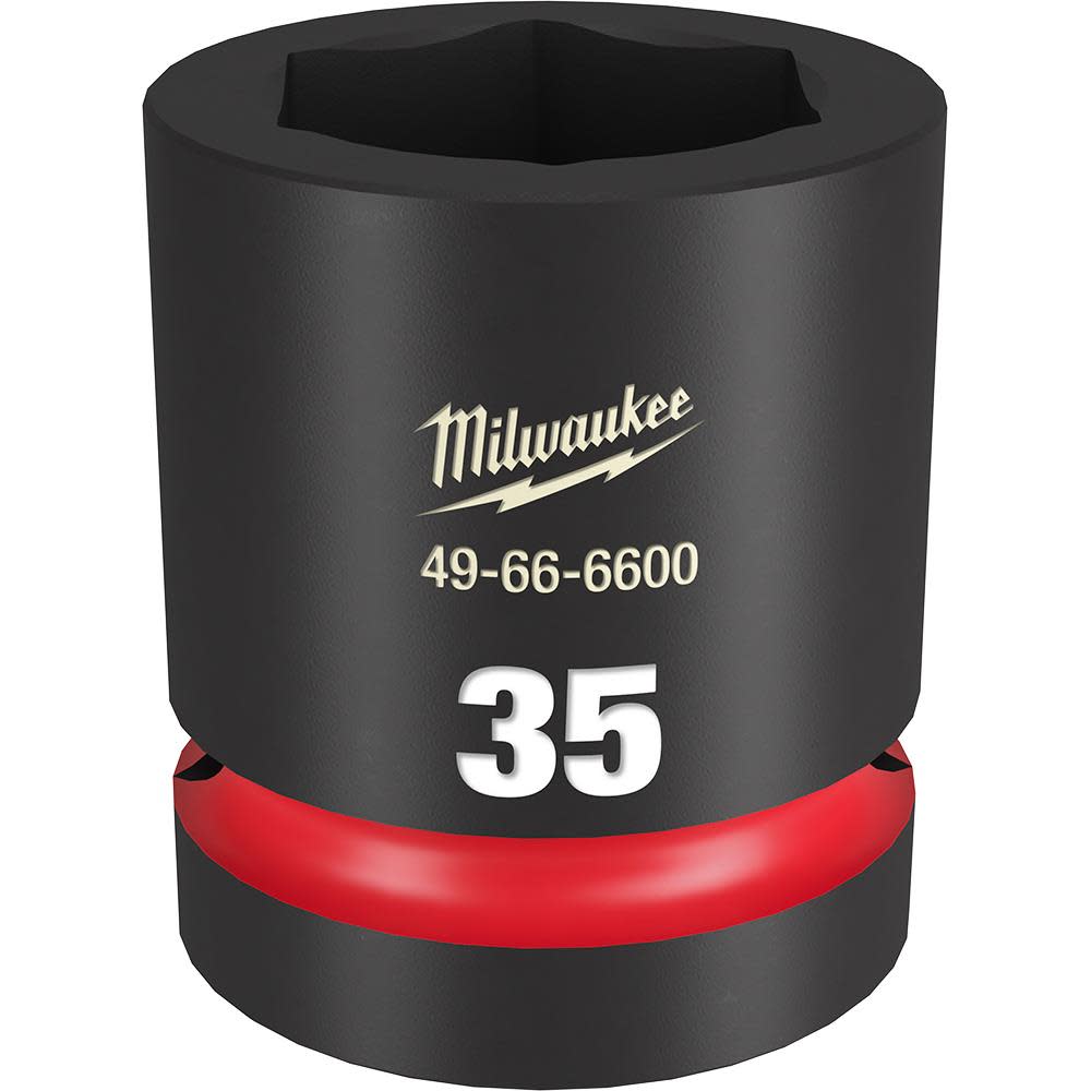 Milwaukee Impact Socket 1″ Drive 35mm Standard 6 Point - Flockneti