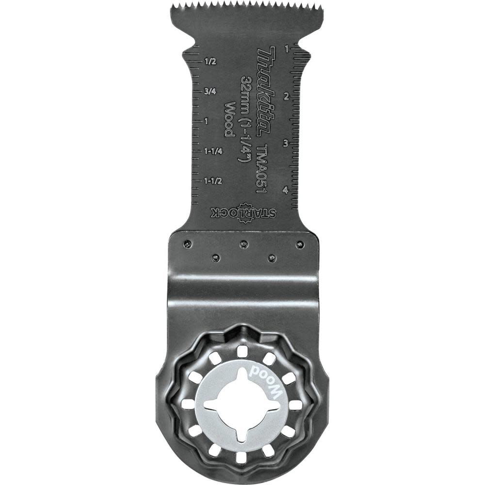 Makita 1-1/4″ Starlock Plunge Blade 18TPI - Flockneti