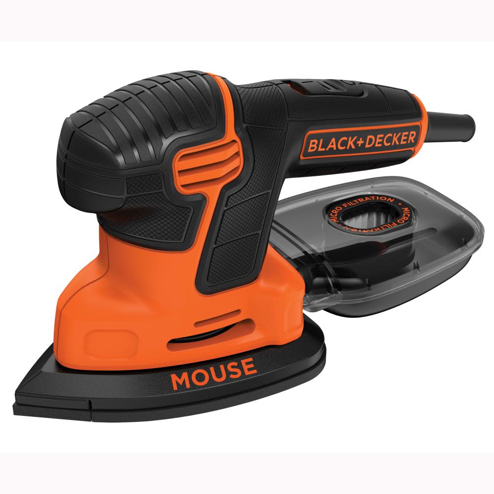 Black and Decker 1.2 Amp MOUSE Detail Sander - Flockneti