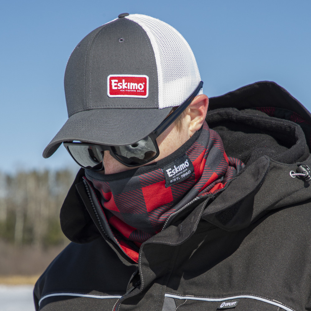 Eskimo Buffalo Plaid Neck Gaiter - Flockneti