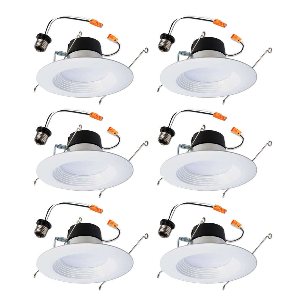 Halo Retrofit Downlight Kit 5/6″ Matte White 10W 600 Lumen LED - Flockneti