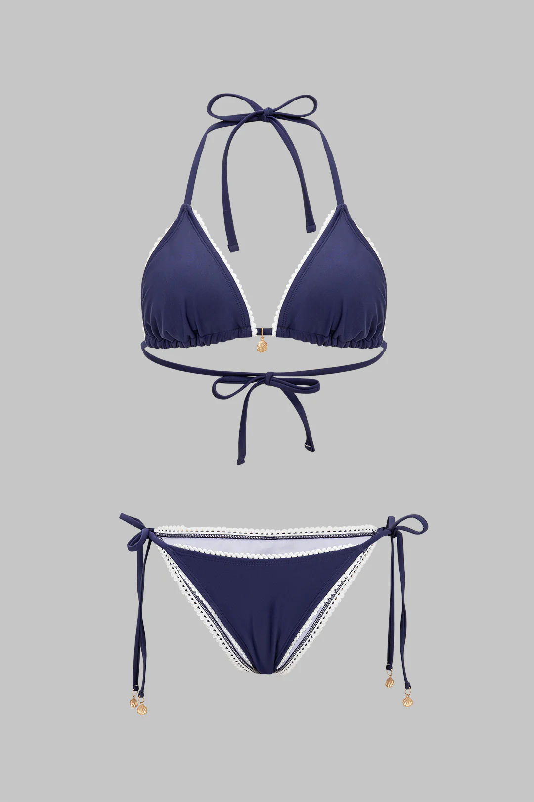 Tie-Up Bikini Set - Flockneti