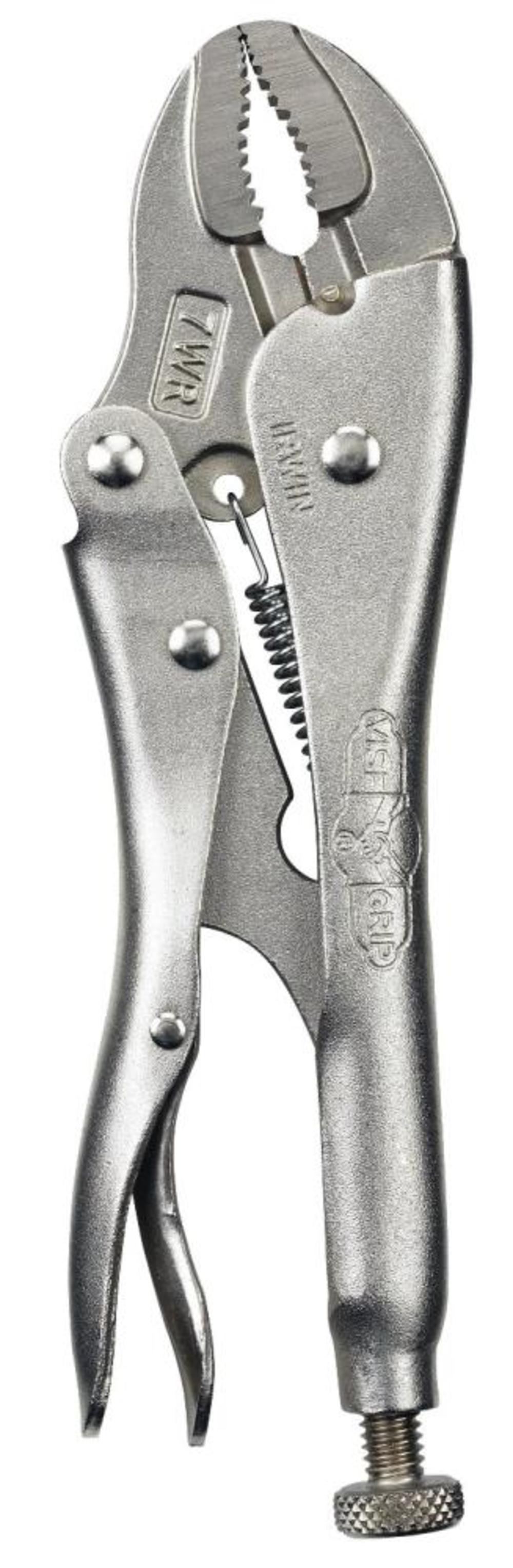 Irwin 7 In. Curved Jaw Locking Plier with Wire Cutter - Flockneti