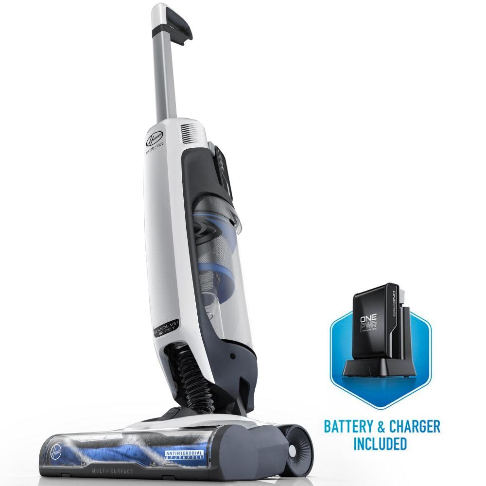 Hoover Residential Vacuum ONEPWR Evolve Pet Cordless Upright Vacuum Cleaner Kit - Flockneti