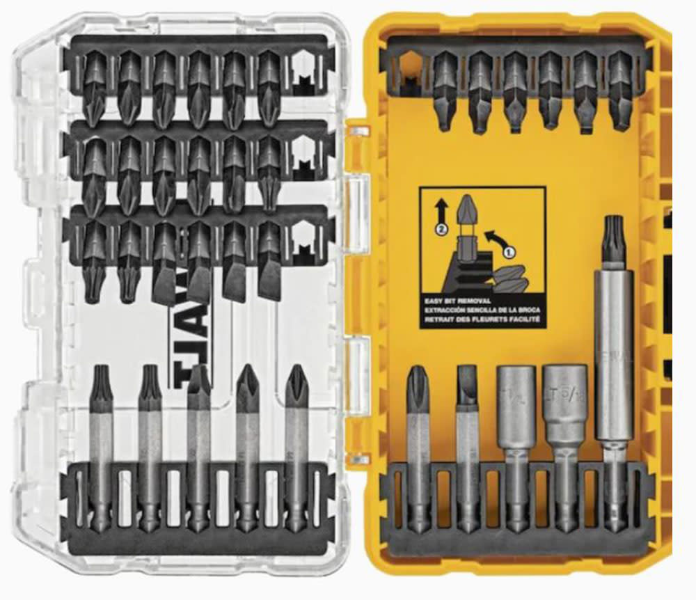 DEWALT 20V MAX 1/4″ Impact Driver Kit 35pc Screwdriver Bit Set - Flockneti