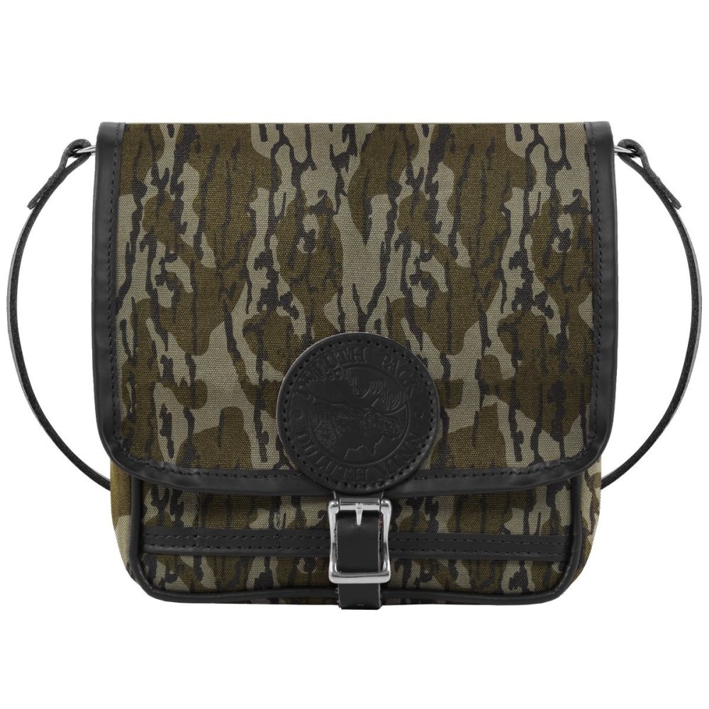 Duluth Pack 4 Liter Capacity Mossy Oak Bottomland Conceal & Carry Mini Haversack - Flockneti