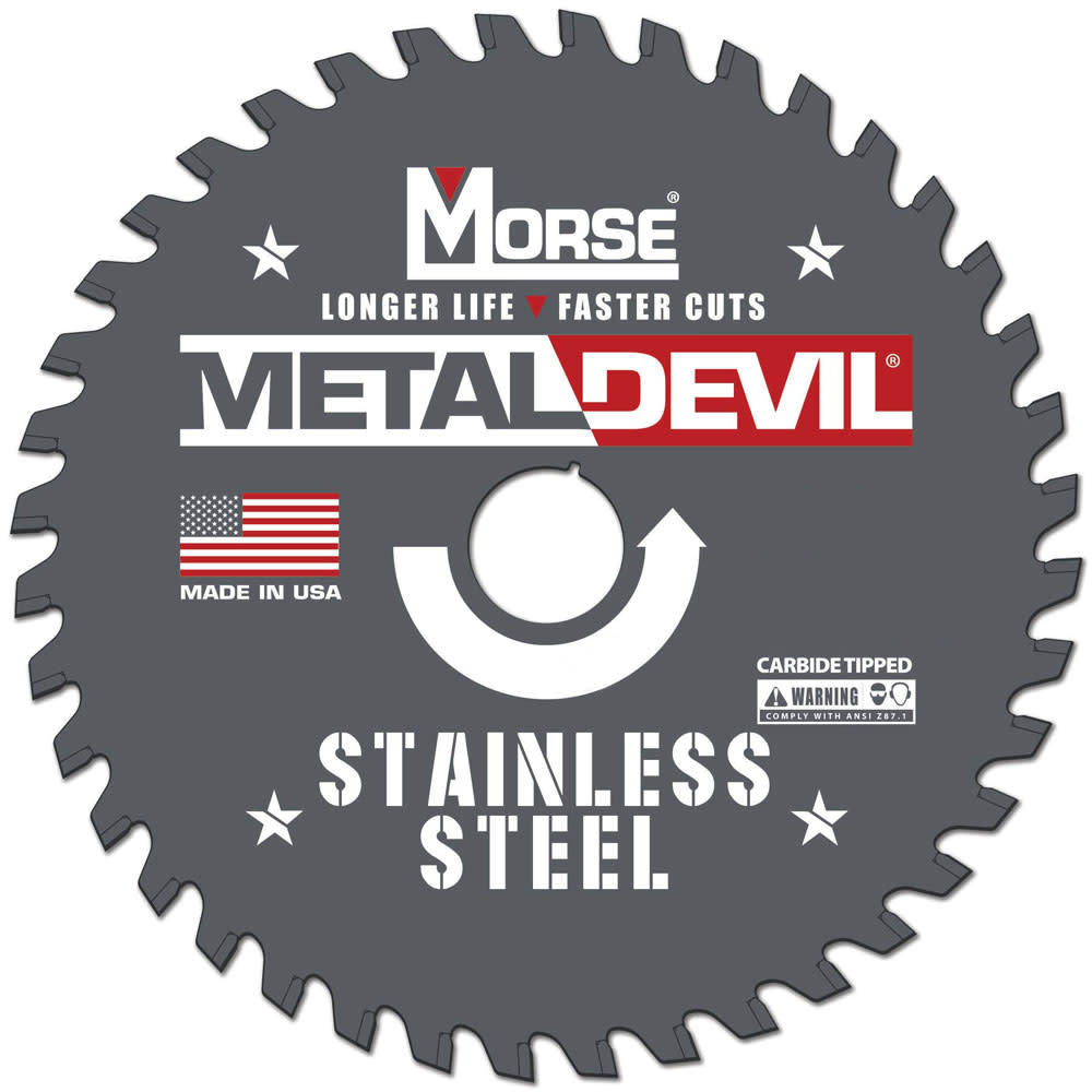 MK Morse 9″ 64 Tooth Metal Devil Circular Saw Blade - Flockneti