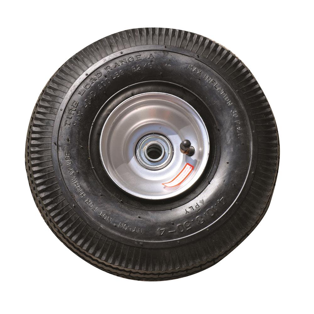 Milwaukee Hand Truck 10 In. Pneumatic Replacement Wheel for Hand Truck - Flockneti