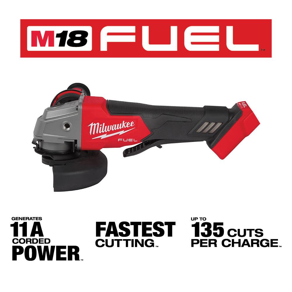 Milwaukee M18 FUEL 4-1/2″ / 5″ Grinder Paddle Switch No-Lock-Reconditioned - Flockneti