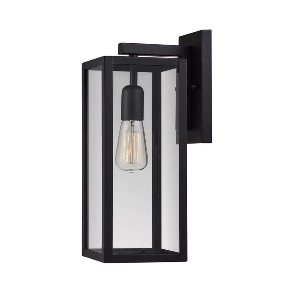 Globe Electric Vintage Matte Black 60W Hurley 1 Light - Flockneti