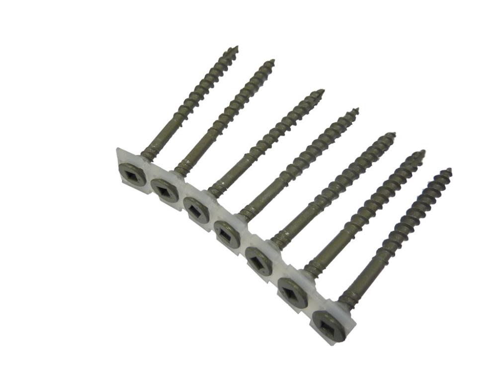 B and C Eagle #8 x 3 In. Exterior Collated Screws - Flockneti