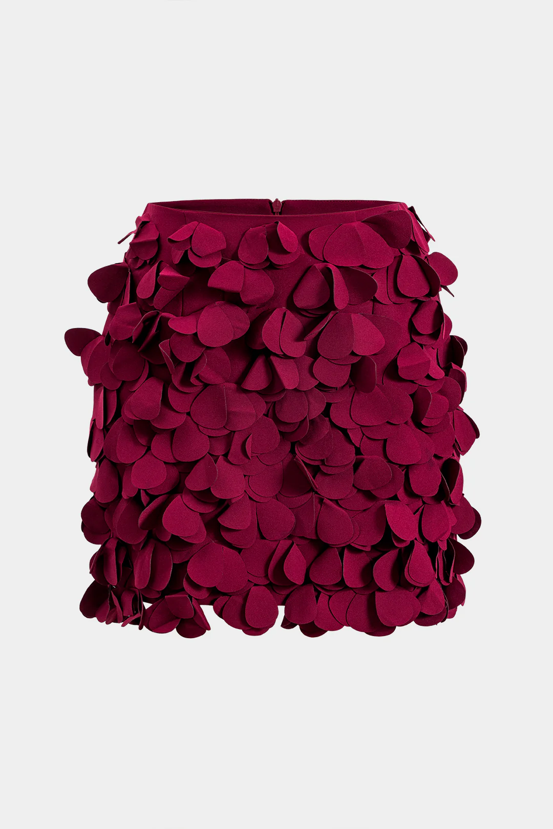 Petal-Detail A-Line Skirt - Flockneti