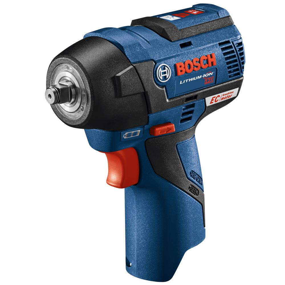 Bosch 12V Max 3/8″ Impact Wrench Brushless Bare Tool - Flockneti