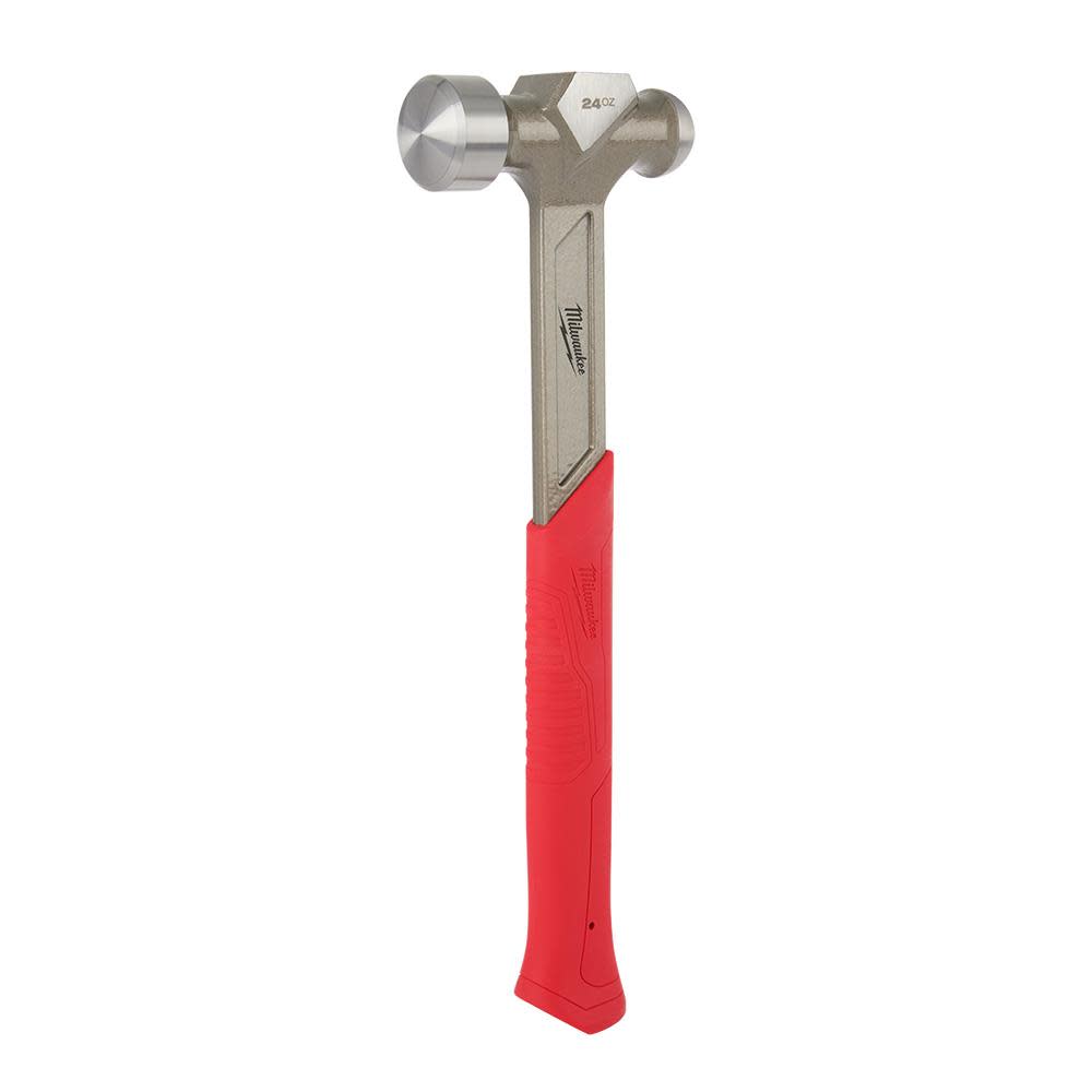 Milwaukee 24oz Steel Ball Peen Hammer - Flockneti