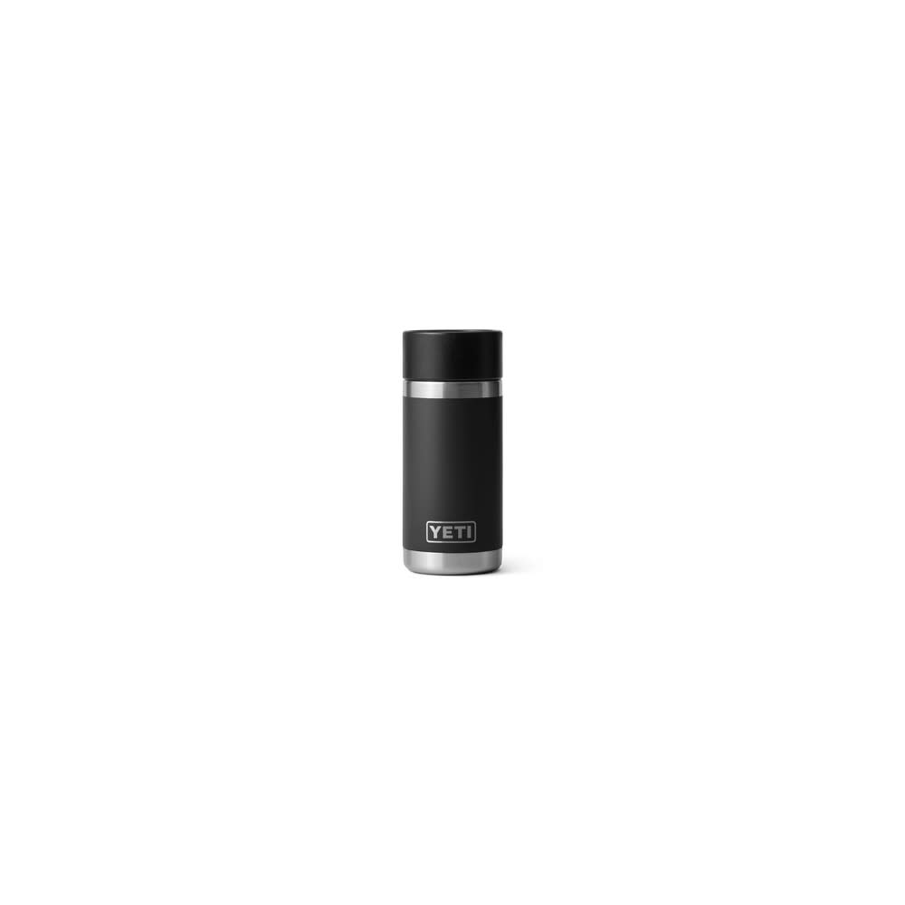 Yeti Rambler 12oz Bottle with HotShot Cap Charcoal - Flockneti