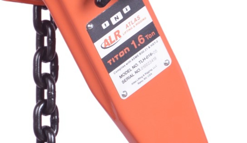 Atlas Lifting and Rigging Titan Lever Hoist 1.6 Ton 3300 lbs 20′ Chain - Flockneti