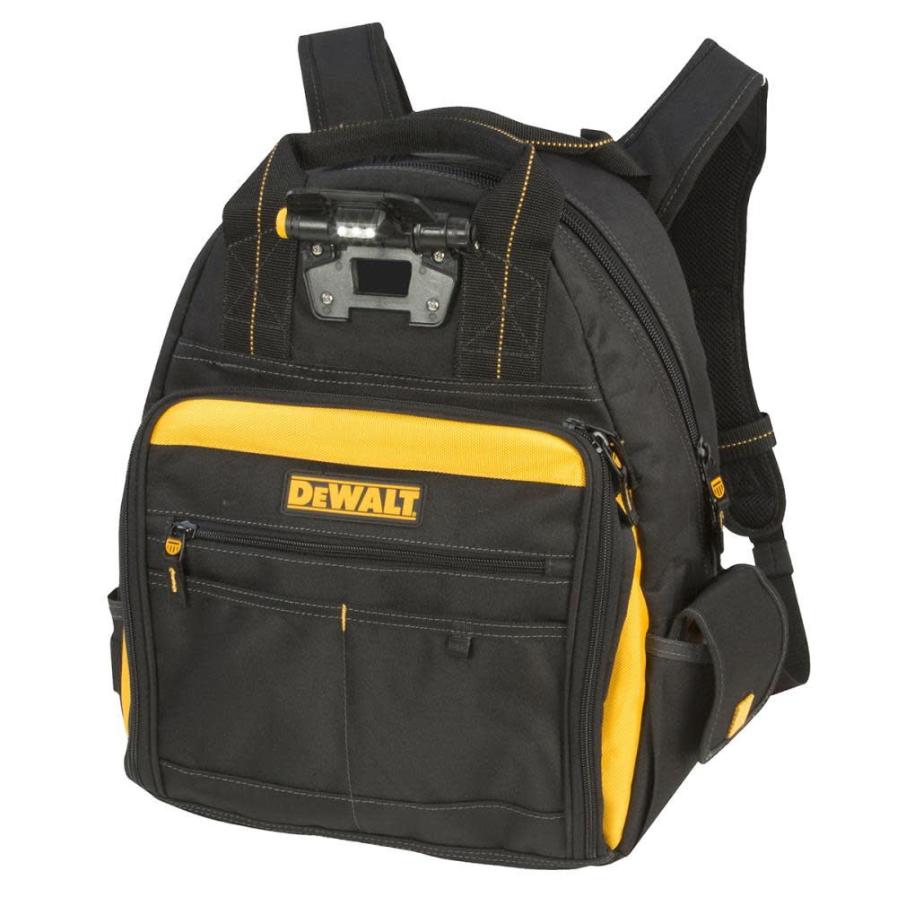 DEWALT 57 Pocket Lighted Tool Backpack - Flockneti