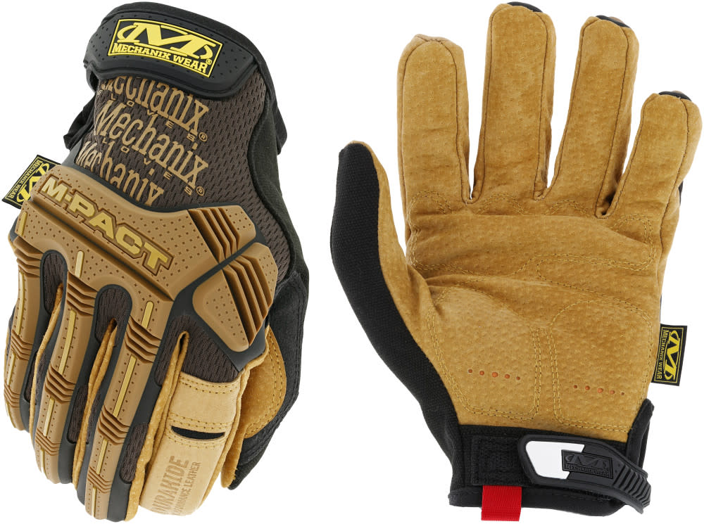 Mechanix Wear Leather M-Pact Gloves Small - Flockneti