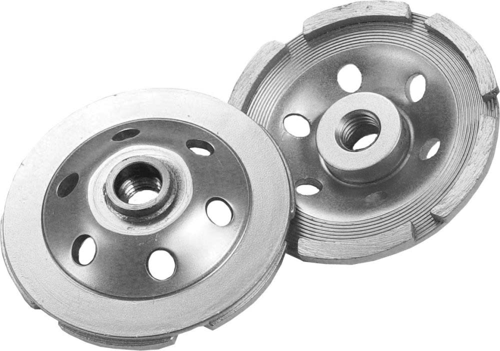 Diamond Products 4 In. x 5/8 In. 11 Delux-Cut Single Row Cup Grinder - Flockneti