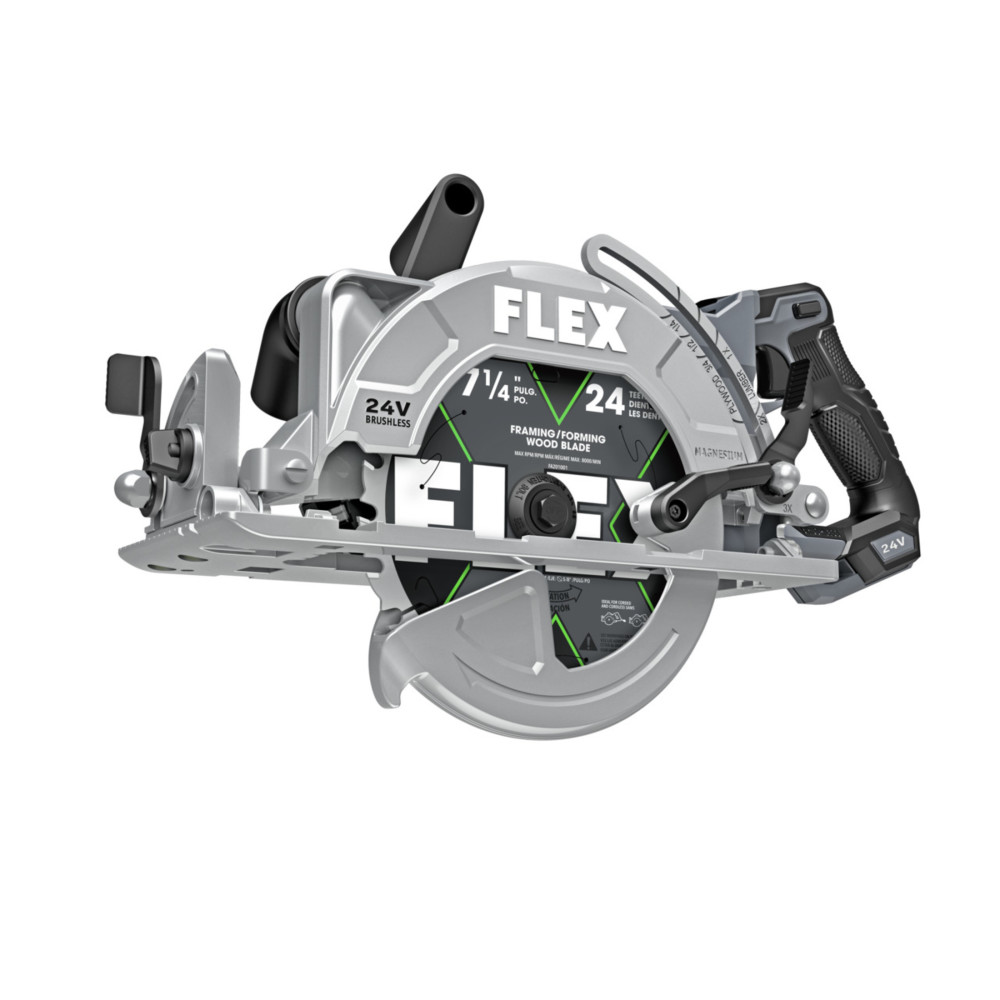 FLEX 24V 7 1/4″ Circular Saw Rear Handle Stacked Lithium ToolOnly - Flockneti
