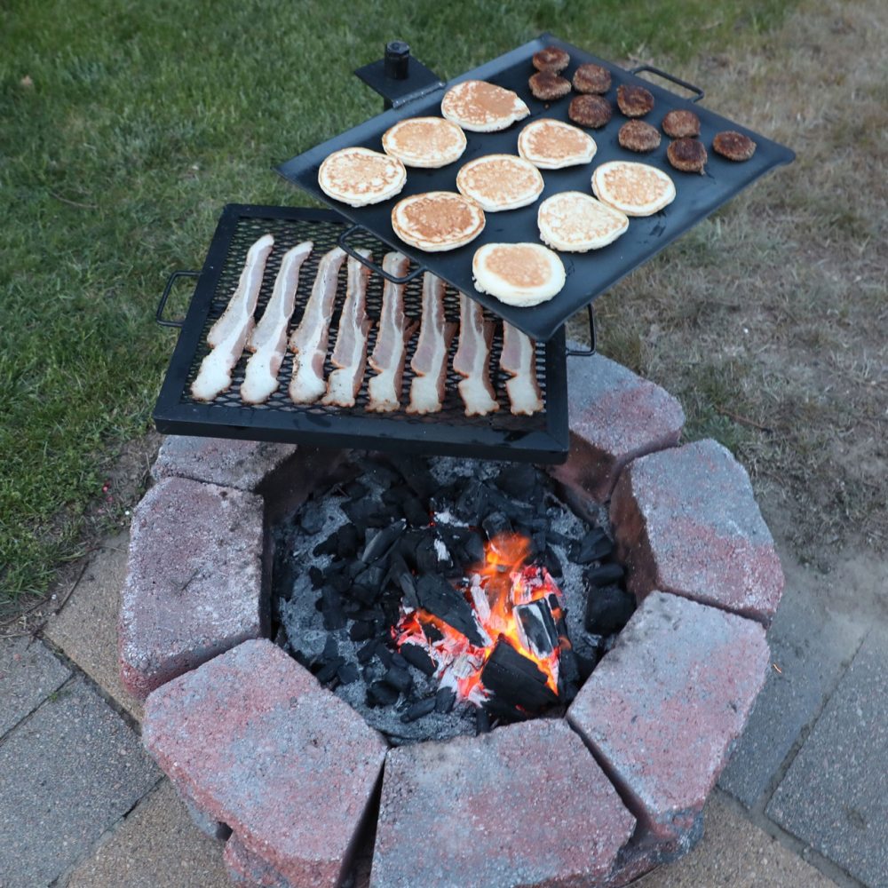 Cancooker Black GameMaker Gravity Grill Combo - Flockneti
