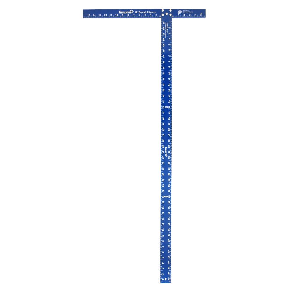 Empire Level 48 in. Blue Drywall T-Square - Flockneti